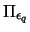 $\Pi_{\epsilon_q}$