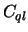 $C_{ql}$