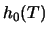 $h_0(T)$