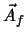 ${\vec A}_f$