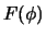 $F(\phi)$