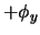 $ + \phi{_y}$