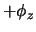 $ + \phi{_z}$