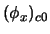 $\displaystyle ({\phi_x})_{c0}$