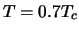$T=0.7T_c$