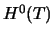 $H^{0}(T)$
