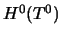$H^{0}(T^{0})$