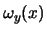 $\omega_y(x)$