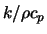 $k/\rho c_p$