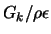 $G_k / \rho \epsilon$