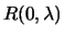 $R(0,\lambda)$