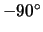 $-90^{\circ}$