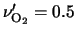 $\nu'_{{\rm O}_2}=0.5$