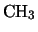 ${\rm CH}_3$