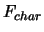 $F_{char}$