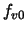$f_{v 0}$