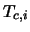 $T_{c,i}$
