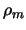 $\rho_m$