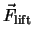 ${\vec F}_{\rm lift}$