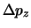 $\displaystyle \Delta p_z$