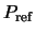 $P_{\rm ref}$