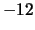 $-12$