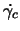 $\dot{\gamma_c}$