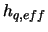$h_{q,eff}$